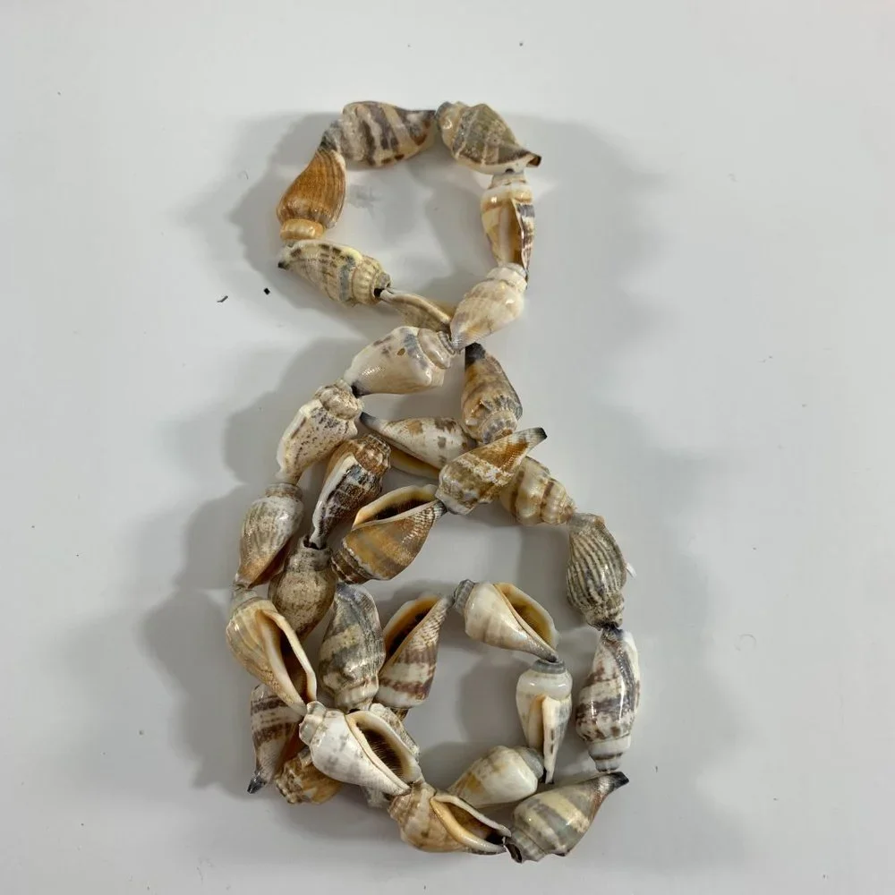 Mixed Lot 8 Shell Necklaces Hawaiian Beach Wedding Boho Wearable Seashells